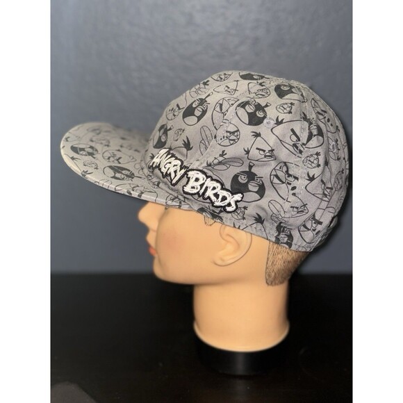 Angry Birds Bal Cap Hat Red J. Bird Adjustable Snap Back OSFM Breathable - Picture 6 of 9